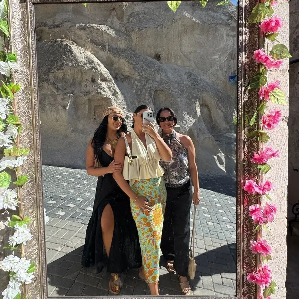 A+F Black Maxi Dress